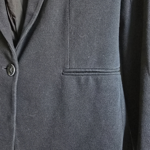 🎃20%OFF🎃 Massimo Dutti Classic Blazer Dark Navy Blue - Picture 7 of 13